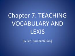 Chapter 7.ppt - LEARN ENGLISH