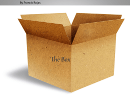 The Box - Francis Rojas