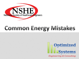 Common Energy Mistakes