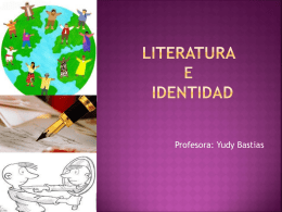 PowerPoint Literatura - Liceo Marta Donoso Espejo