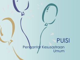 PKU – Puisi - Made SP Blog