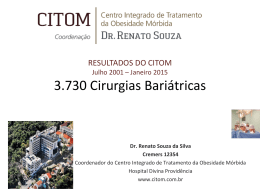 Resultados - Dr. Renato Souza | Cirurgia da Obesidade | Porto