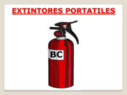 Presentacion Extintores Industrias del Maiz 2012