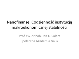 prof. Jan K. Solarz