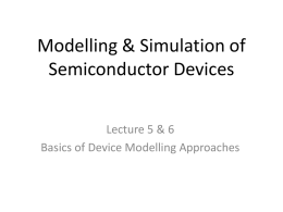 Lecture 5 & 6