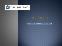Slide 1 - MyCircleWorks.com