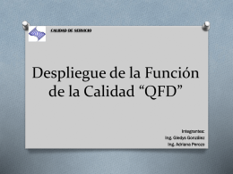 QFD_Prese..[2] - CALIDAD-DE-SERVICIO