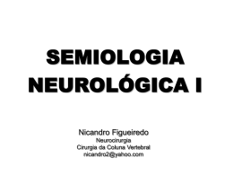 SEMIO Neurolgica I – APOSTILA – Nicandro
