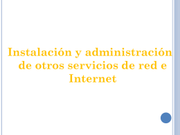 servicio horario ntp - SERVICIOS DE RED E INTERNET