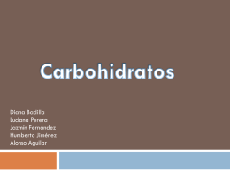 Carbohidratos - SCIENCE