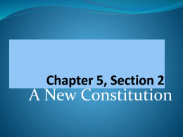 Chapter 5, Section 2 Power Point