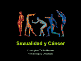 Sexualidad y Cancer