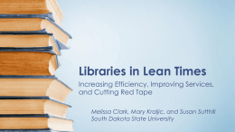 Lean is&hellip; - Northwest Missouri State University