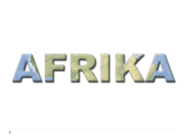 Afrika radna prezentacija