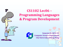 cs1102_12B_lec07 - Department of Computer Science