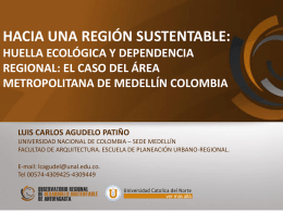 Luis Carlos Agudelo - Antofagasta Sustentable