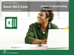 PowerPoint Lesson 2 Summary Slides
