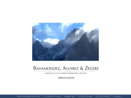 Presentaci&oacute;n Reforma Laboral - C&aacute;mara de Comercio Chileno