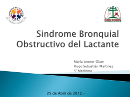 Sindrome Bronquial Obstructivo (1)