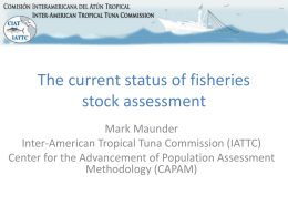 The current status of fisheries stock assessment