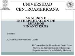 analisis e interpretacion de estados financiero unilate gfcp