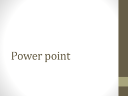 Power point