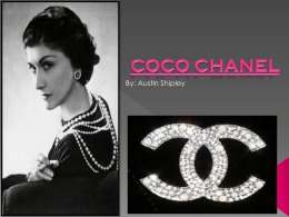 coco chanel powerpoint