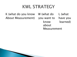 measured