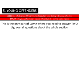 young offenders treated differently