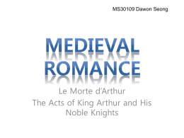 Medieval Romance ppt