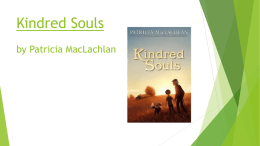 Kindred Souls by Patricia MacLachlin