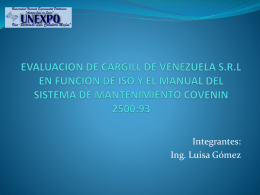 Evaluacion Covenin - UNEXPO-PRODUCCION-OCT-DIC-2010