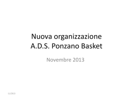 Organigramma - Ponzano Basket