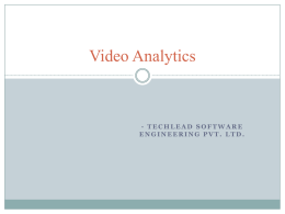 Techlead Video Analytics (ppsx)
