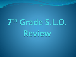 slo study guide 2013-14