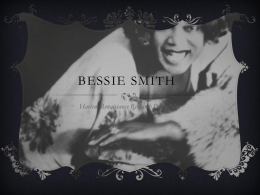 bessie smith - HarlemRenaissanceBlock4