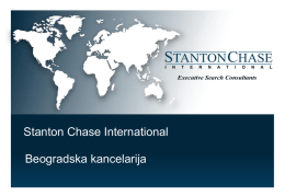 Slide 1 - Stanton Chase Belgrade