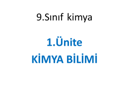 sunular/9.SNF 1. unite Kimya Bilimi