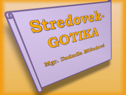 GOTIKA - Webnode