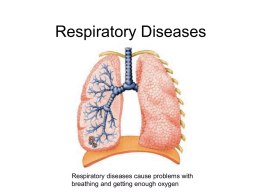 Three main types of lung disease - PowerPoint