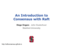 Leader election - Raft Consensus Algorithm