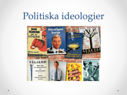 Politiska ideologier