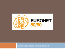 Nov. 2010 - Euronet 50/50