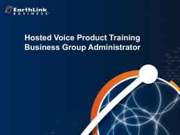 Call Pickup Groups - EarthLink Business