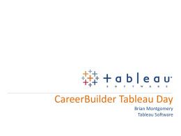 CareerBuilder Tableau Day 11-18-2014