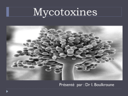 Mycotoxines