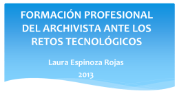 Laura Espinoza Rojas - Archivo Nacional de Costa Rica
