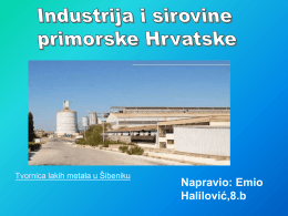industrija primorske hrvatske