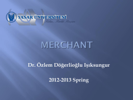 Legal person merchant