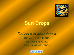 SUN DROPS Polvo - Sintofarm Caribe Ltda.